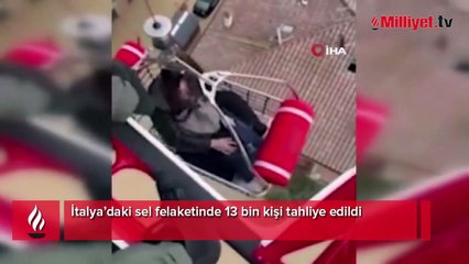 İtalya’daki sel felaketinde 13 bin kişi tahliye edildi
