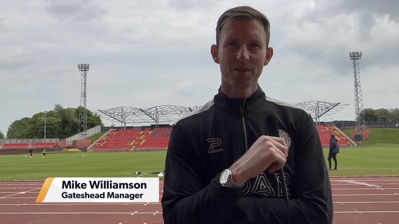 “We’re ready, we’ve done everything we can” - Mike Williamson and Carl Magnay preview Gateshead’s trip to Wembley in the FA Trophy final