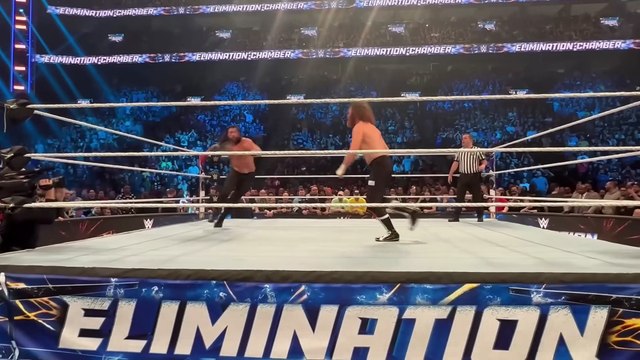 Sami Zayn vs Roman Reigns - Elimination Chamber 2/18/2023