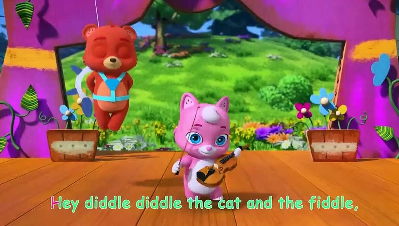 Hey Diddle Diddle _ CoComelon Nursery Rhymes & Animal Songs for Kids