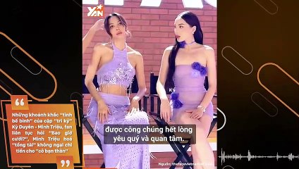 Những khoảnh khắc “tình bể bình” của cặp “tri kỷ” Kỳ Duyên - Minh Triệu