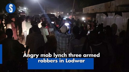 Angry mob lynch three armed robbers in Lodwar