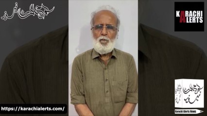 #PTI #AftabSiddiqui detachment from the #father and #son who burnt the #Rangers post in #Karachi