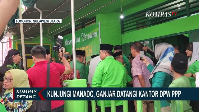 Sambangi Kantor PPP Manado, Ganjar: Megawati Minta Saya ke DPW PPP Saat Konsolidasi