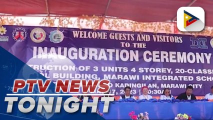 Inauguration of key infra marks Marawi Week of Peace 2023