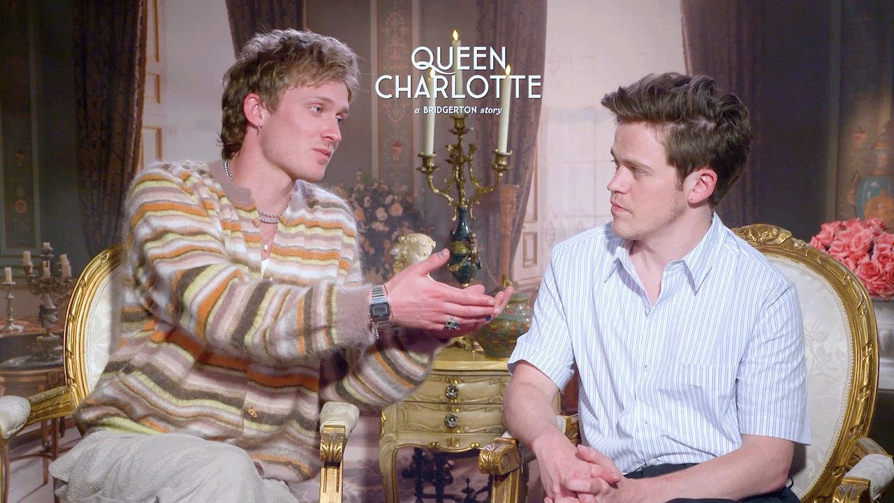 Sam Clemmett and Freddie Dennis Talk Steamy Gay Romance in ‘Queen Charlotte’