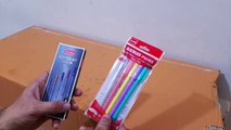 Unboxing and Review of cello auris pastel ball pen and goldex climber pen
