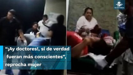 "¡Qué poca!": Mujer da a luz en estacionamiento de hospital del IMSS en Irapuato
