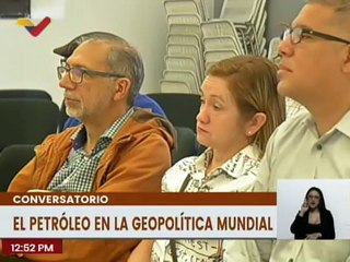 Casa de la Historia Insurgente realiza conversatorio: "El Petróleo en la Geopolítica Mundial"