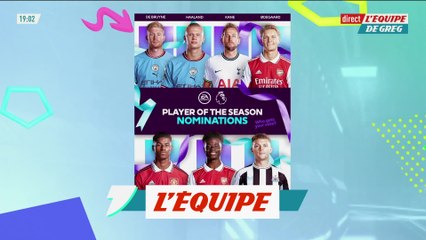 Haaland, De Bruyne...les nommés pour le titre de meilleur joueur de Premier League - Foot - ANG