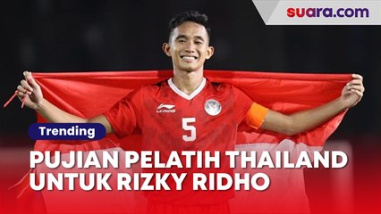 Pujian Selangit Pelatih Thailand untuk Rizky Ridho yang Bersikap Terpuji di Final SEA Games 2023