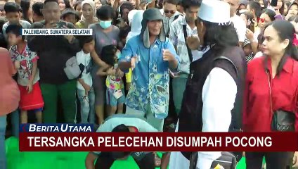 Tersangka Pelecehan Seksual Anak di Palembang Sumpah Pocong Dihadapan Warga