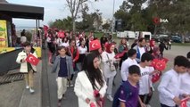 Samsun'da coşkulu 19 Mayıs yürüyüşü