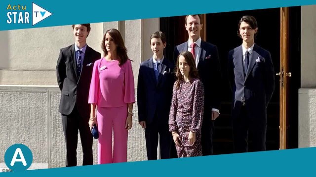 REPORTAGE – Marie et Joachim de Danemark sans Margrethe II : les coulisses de la confirmation de leu