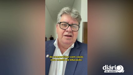João Azevêdo anuncia reajuste de 80% nos salários dos professores contratados a partir de julho