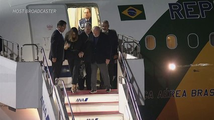 Lula chega ao Japão para reunião do G7