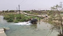 बीसलपुर की लाइन में लीकेज हुआ इतना बड़ा लीकेज,बहने लगी बांड़ी नदी,देखे इस विडियो में लाइन में आए लीकेज को
