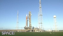 Time-Lapse Of Nasa's Artemis 1 Moon Rocket Returning To Launch Pad