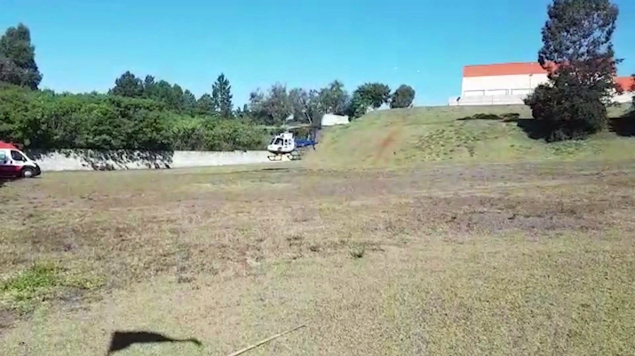 Homem sofre Infarto Agudo no Miocárdio e é transferido de helicóptero para Cascavel