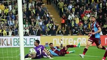 SPOR Fenerbahçe - Trabzonspor maçının ilk yarısından kareler
