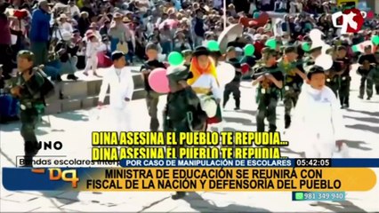 Ministra de Educación se reunirá con Fiscal de la Nación y Defensoría del Pueblo para ver caso de manipulación de escolares