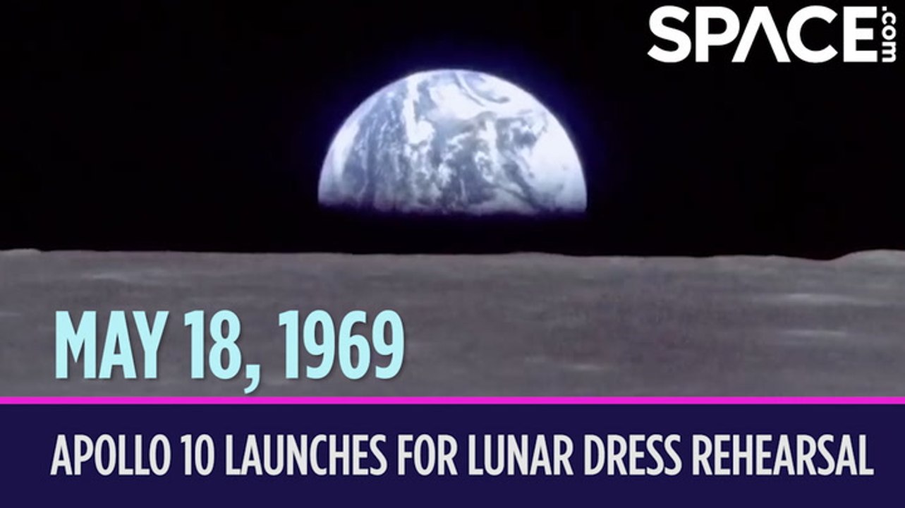OTD in Space – May 18: Apollo 10 Launches for Lunar Landing Dress Rehearsal
