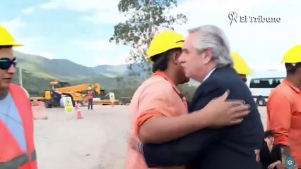 El presidente Alberto Fernández anuncia obras en Salta