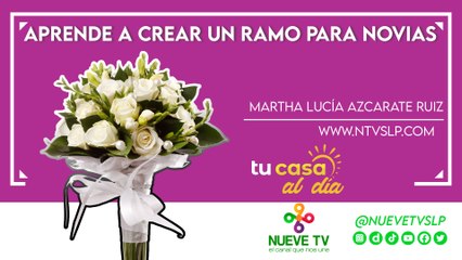 Aprende a crear un ramo para novias