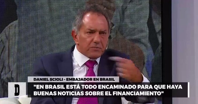 Daniel Scioli: Yo puse el hombro cuando otros miraron para otro lado