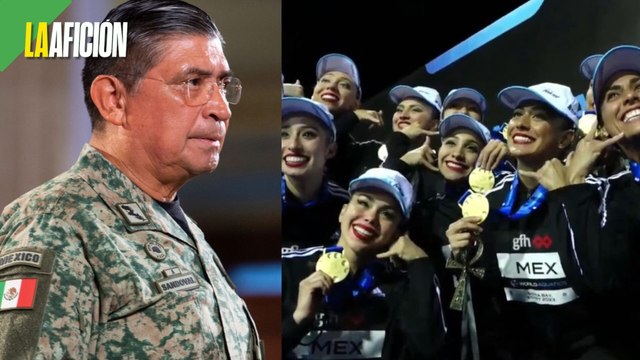 ¡Si se les apoyo a nadadoras artísticas!, confirma Sedena