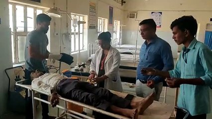 बोलेरो ने बाइक को मारी टक्कर, सिंचाई विभाग के एक्सइएन सहित तीन जने घायल
