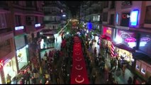 Samsun'da Fener Alayı ve Gençlik Festivali Yürüyüşü düzenlendi