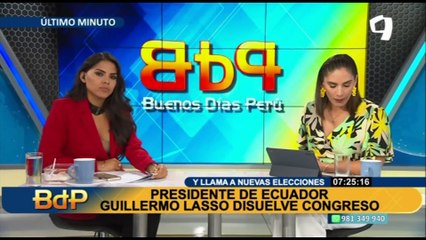 Ecuador: presidente Guillermo Lasso disuelve el Congreso