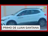 Primo de Luan Santana é demitido após trocar beijos com funcionária em carro da prefeitura