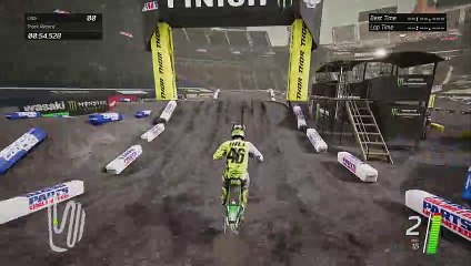 A Time Trial In Seattle (Monster Energy Supercross: The Official Videogame)