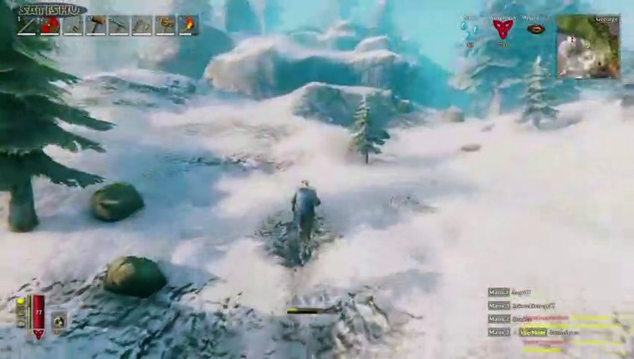 Hoch im Gebirge. Valheim #233