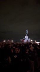 Fiorentina in finale, i caroselli al Piazzale Michelangelo