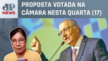 Geraldo Alckmin comemora aprovação de urgência do arcabouço fiscal; Dora Kramer analisa