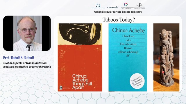 Prof. Rudolf F. Guthoff: Global aspects of transplantation medicine exemplified by corneal grafting