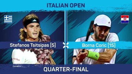 Tsitsipas trumps Coric for Medvedev meeting