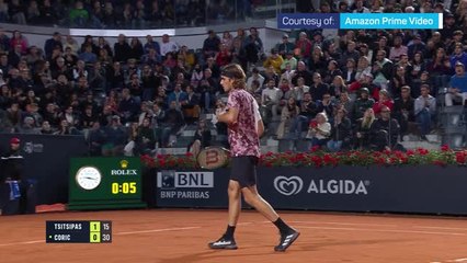 Tsitsipas trumps Coric for Medvedev meeting