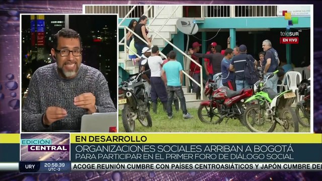 Colombia: Organizaciones sociales, campesinas y étnicas participan en Foro de Diálogo Social