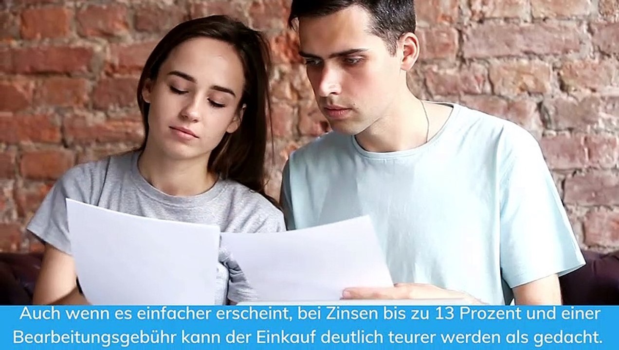 Bavaria Finanz Erfahrungen. Ratenzahlungen können teurer werden als ein Kredit