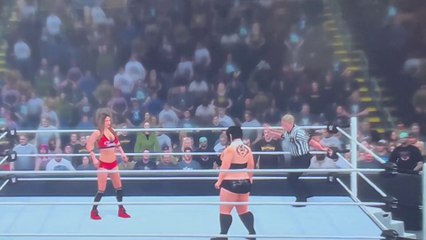 Breta vs Nikki Bella Title Match