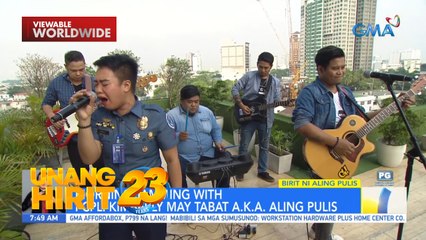 Matteo Guidicelli meeets singing Aling Pulis | Unang Hirit