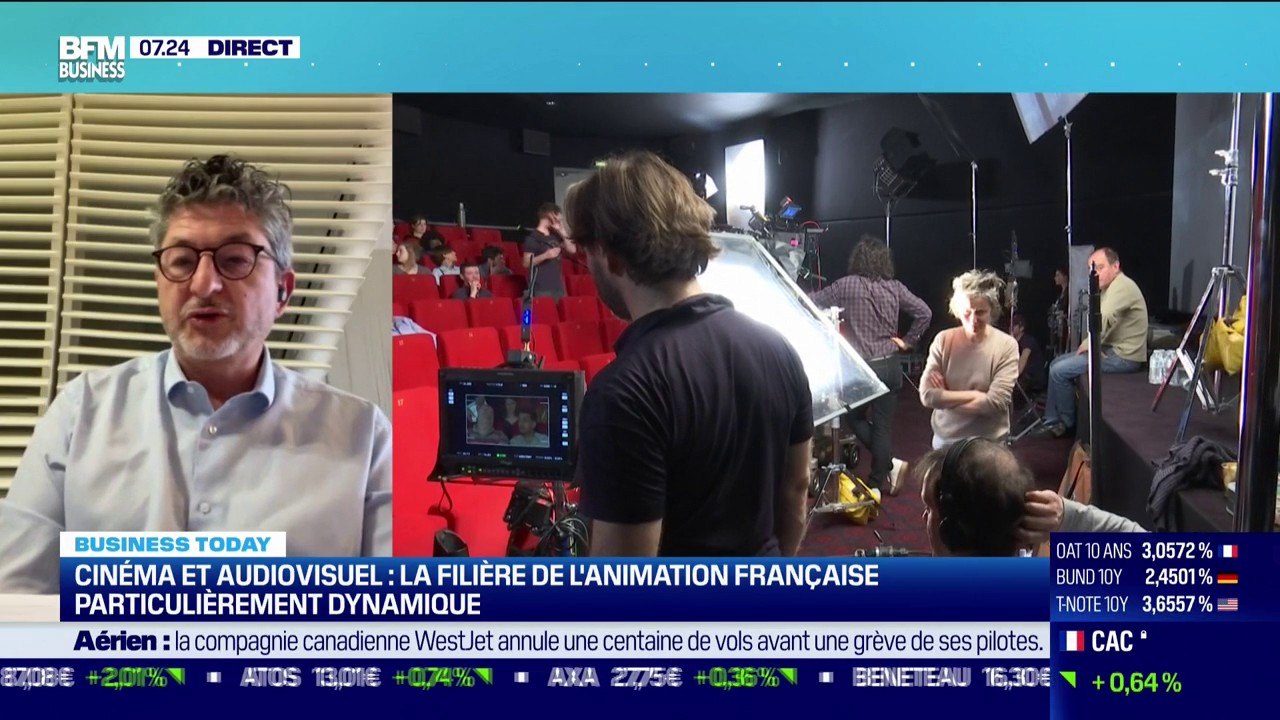 Audiovisuel: Frédéric Olivennes décrit une filière de l'animation "particulièrement dynamique"
