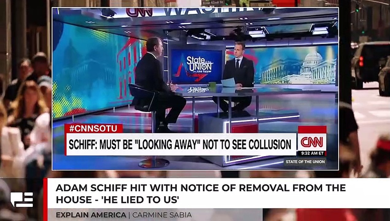 Adam Schiff Gets Hit With Notice Of Removal From The House - 'He Lied To Us'