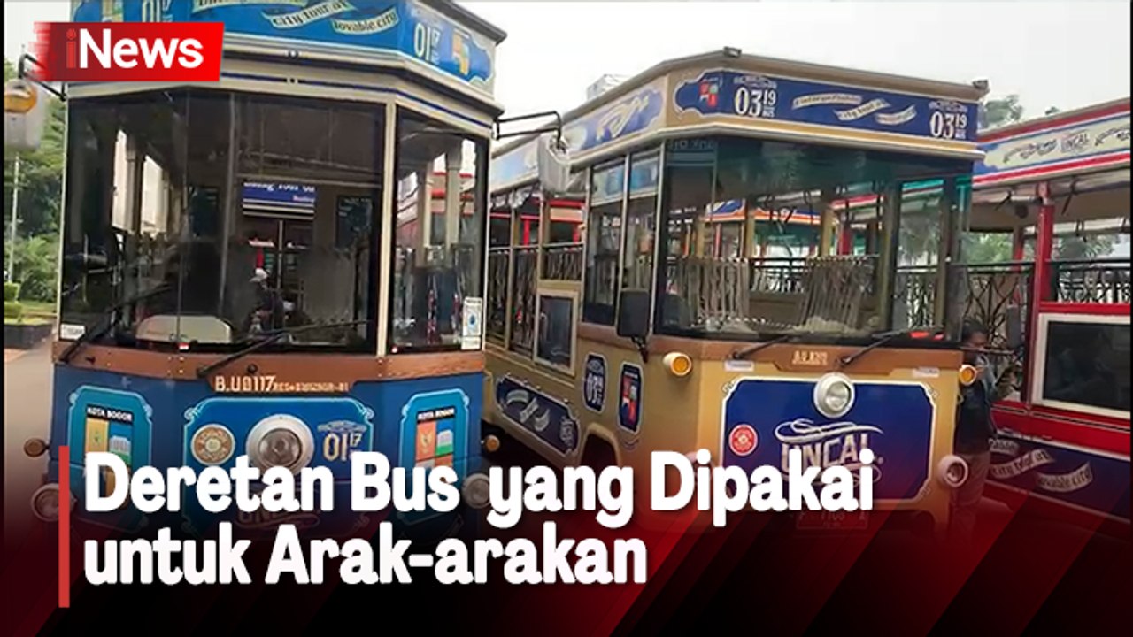 Deretan Bus yang Dipakai untuk Arak-arakan Atlet Berprestasi di SEA Games 2023
