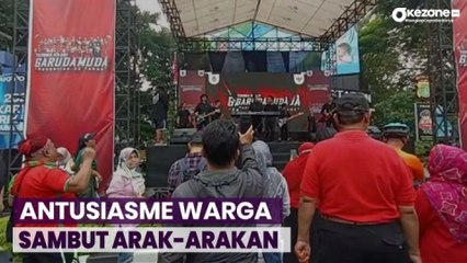Jelang Arak-arakan Kontingen SEA Games, Antusiasme Warga Sudah Terlihat di Kawasan Sudirman