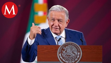 "Lo mejor para bajar de peso es aguantarse, no comer tanto", dice AMLO